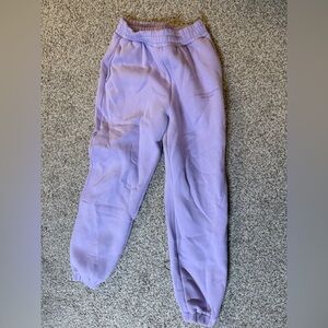 Women’s Lavender Fleece Jogger Pants
